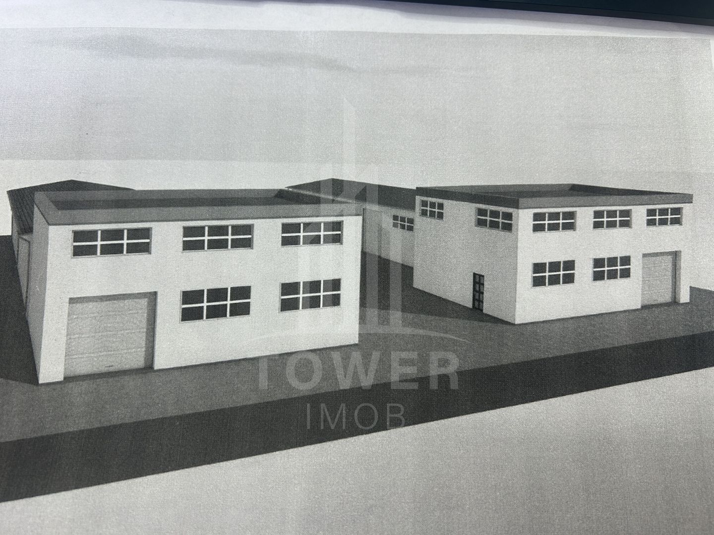 Teren cu autorizatie de constructie hale in Zona Industriala Selimbar - Poză 1