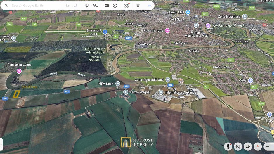 Teren industrial 29.600 mp – acces direct la Autostrada A1, Arad - Poză 2