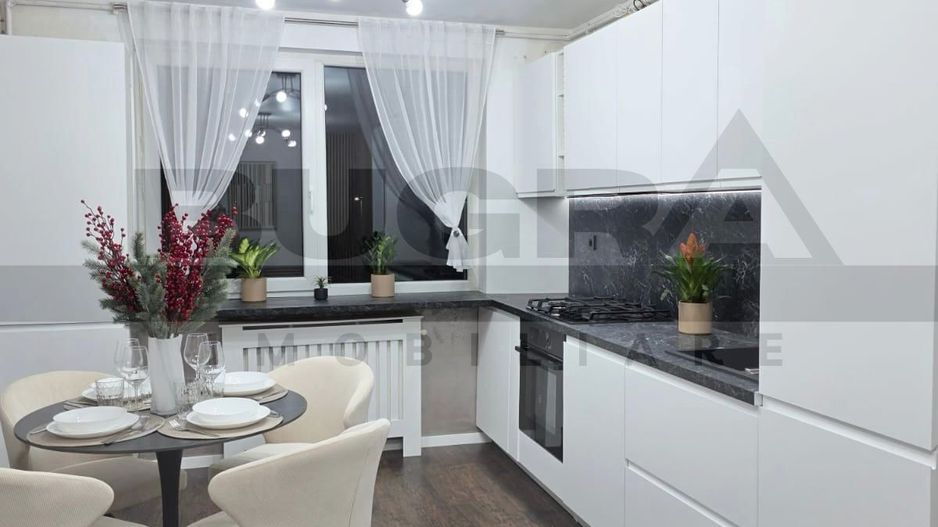 Apartament 3 camere, 59 mp, parcare, TOTUL NOU, zona Mega Image - Poză 3