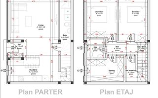 Duplex 4 camere, teren 265 mp, Strada Selimbarului - Schiță 4