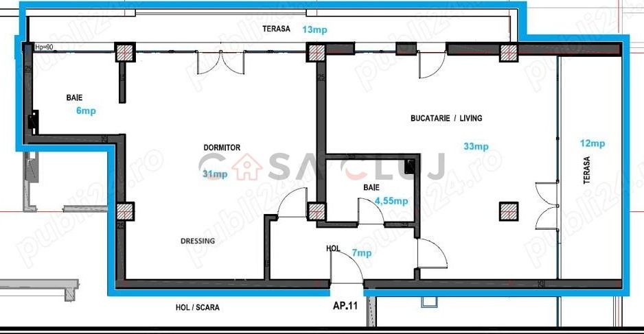 Apartament în Prestigiosul Cartier Plopilor, - Poză 16