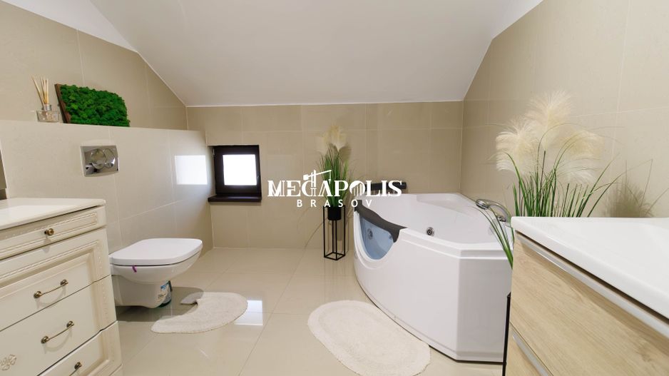 Casă spațioasă 4 dormitoare Sânpetru, 500 mp teren, mobilată complet - Poză 18