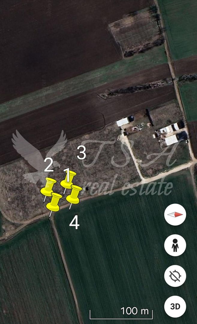 Teren Intravilan 825mp Cu dubla deschidere si Drum de servitute, Dascalu  Ilfov - Poză 15