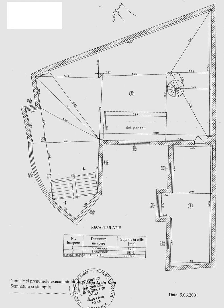 Zero comision, 460mp imobil polivalent birouri, showroom, productie - Schiță 12