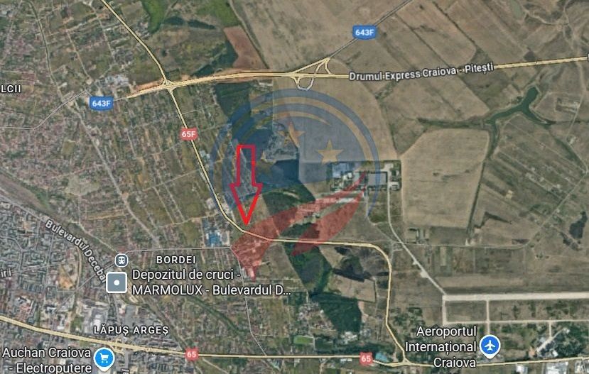 OPORTUNITATE DE INVESTITIE - Teren 9964 mp de vanzare Centura de Nord Craiova - Poză 3