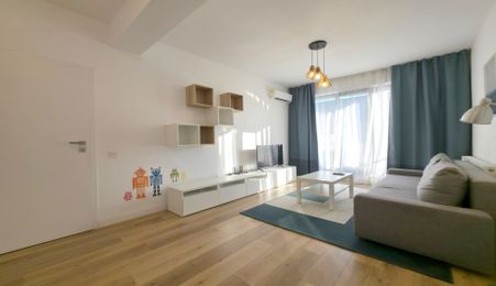 Bucurestii Noi- Apartament modern- parcare inclusa- disponibil imediat