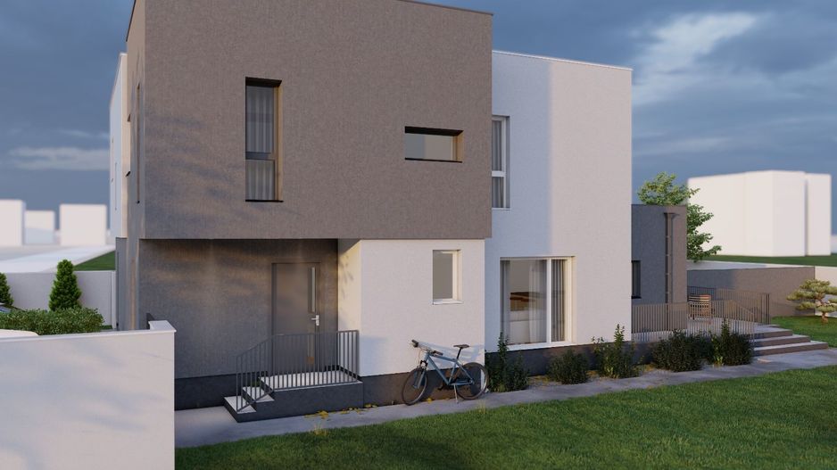 Duplex asimetric-pozitionare excelenta Sacalaz - Poză 3