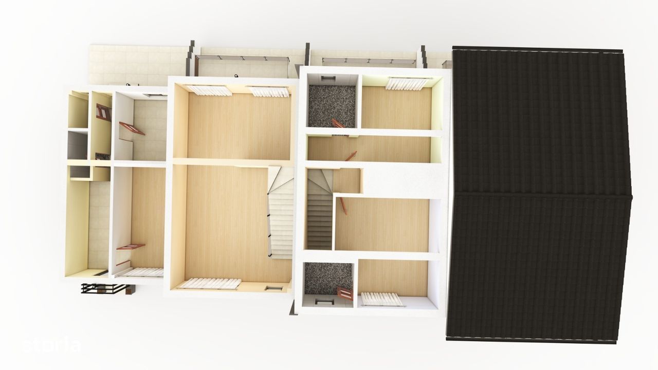 Duplex de vanzare 4, 5 camere | 4 bai | finisaje premium - Corbeanca - Poză 11