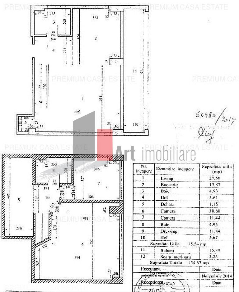Apartament 3 camere tip Duplex - zona Calea Calarasilor/Matei Basarab - Schiță 30