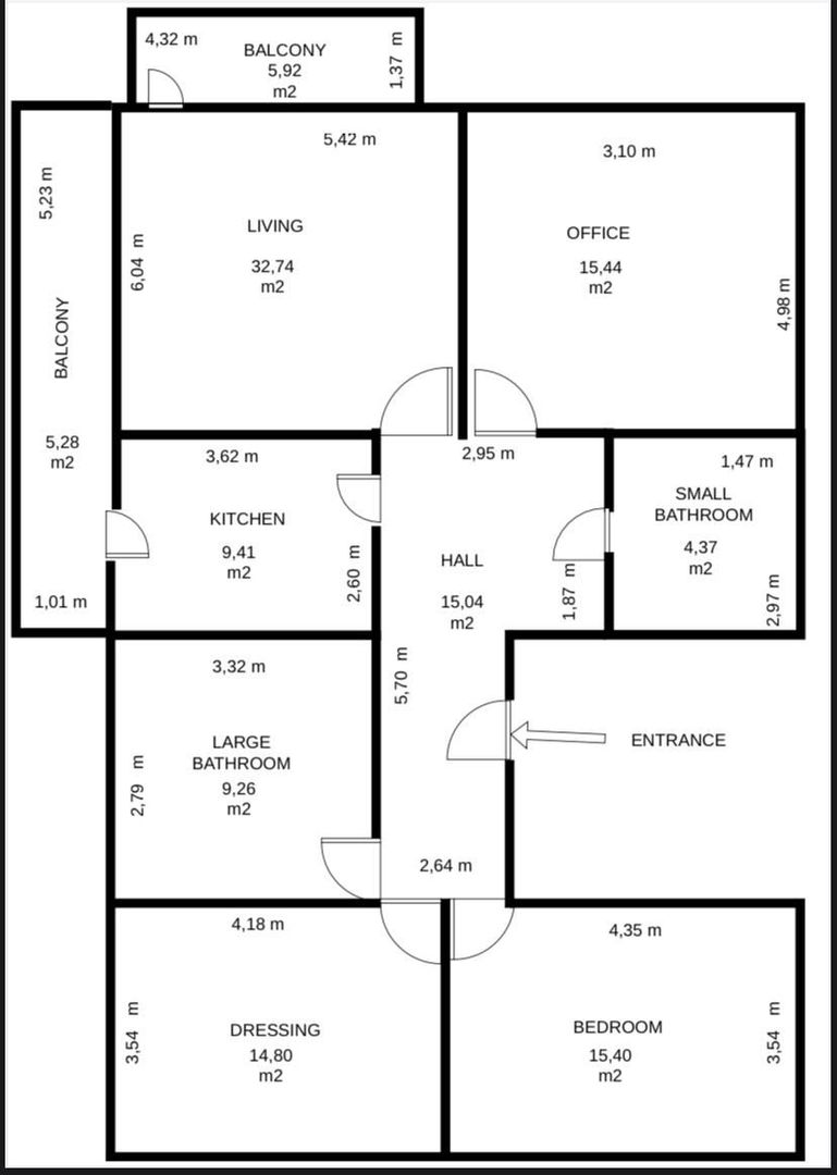 Apartament 4 camere Primaverii / Loc De Parcare inclus in pret - Poză 13