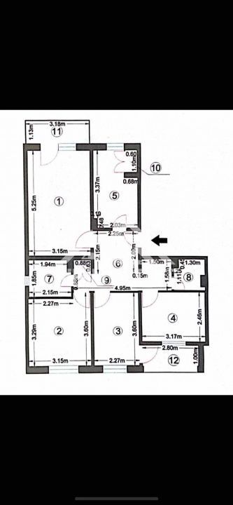Apartament 4 camere etaj 1, Sibiu - Vasile Aaron Comision 0% - Poză 10