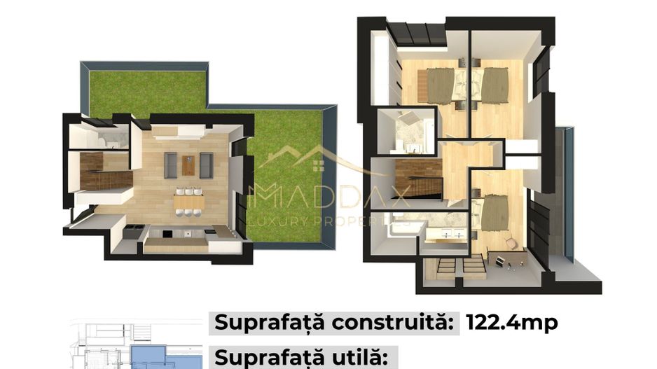 Duplex 4 camere _LUX_Modern***Lake view//Chitila - Poză 31