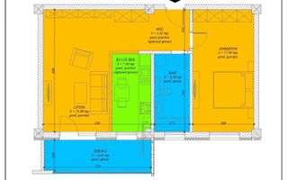 COM 0% Apartamente noi cu 2 camere | Mehala - Schiță 10