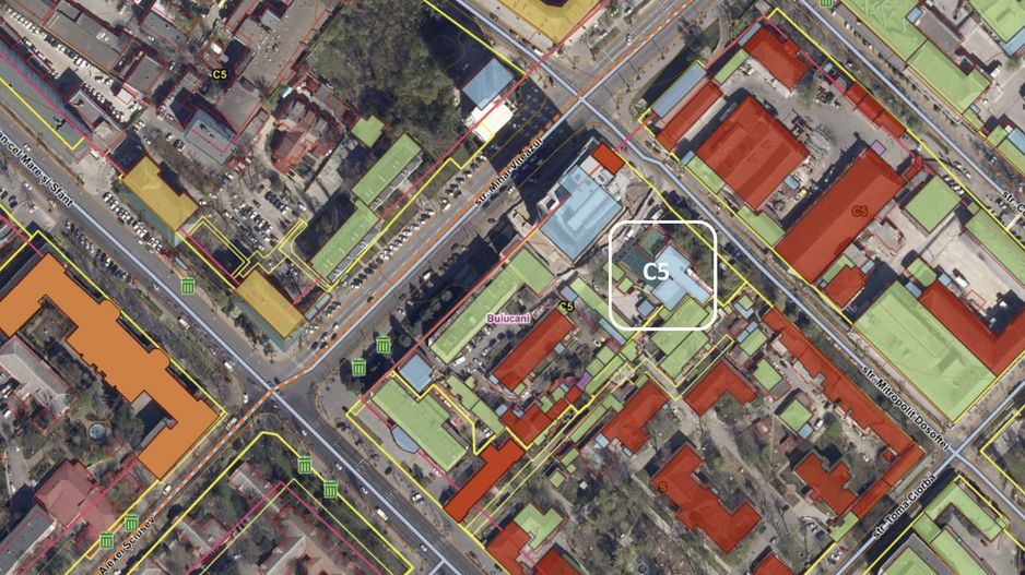 Teren de vânzare str. Mihai Viteazu, Chișinău - Poză 2