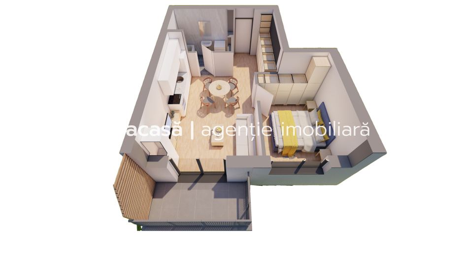 APARTAMENT NOU DE VANZARE – ARED LANGA AFI - direct de la dezvoltator - Poză 8