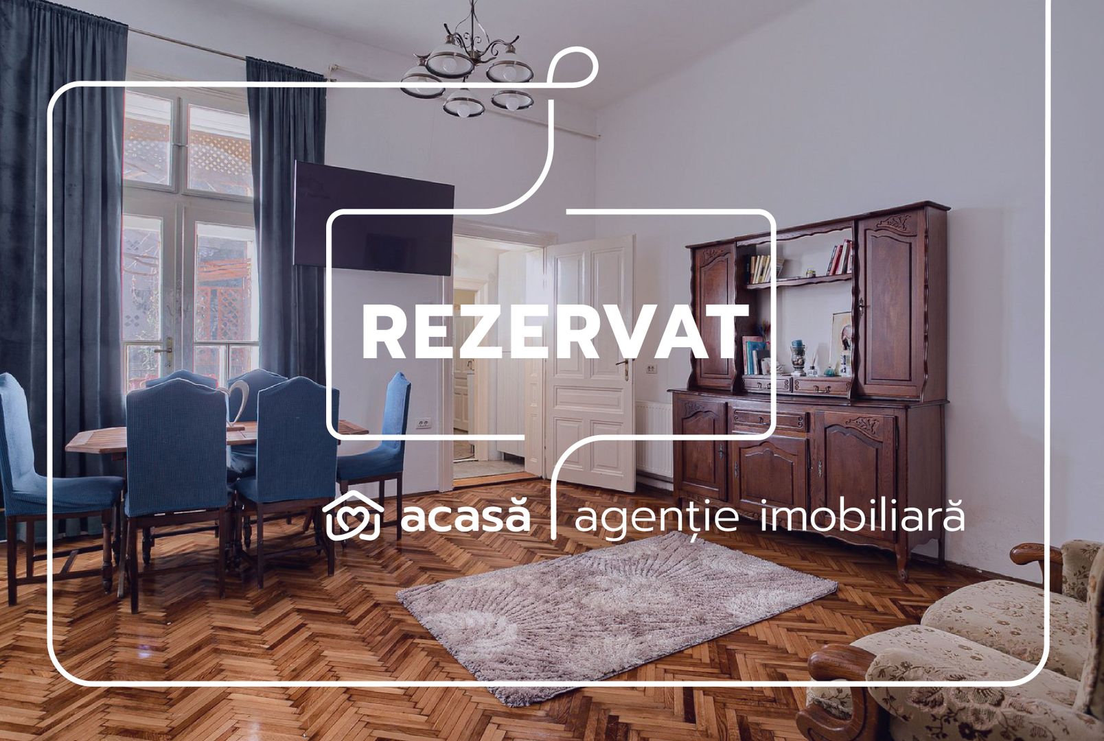 REZERVAT Apartament clasic cu 3 camere zona Podgoria - Poză 1