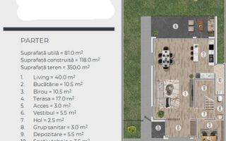 Vila Individuala 5 camere Tunari I Pipera I zona centrala I Premium - Poză 3