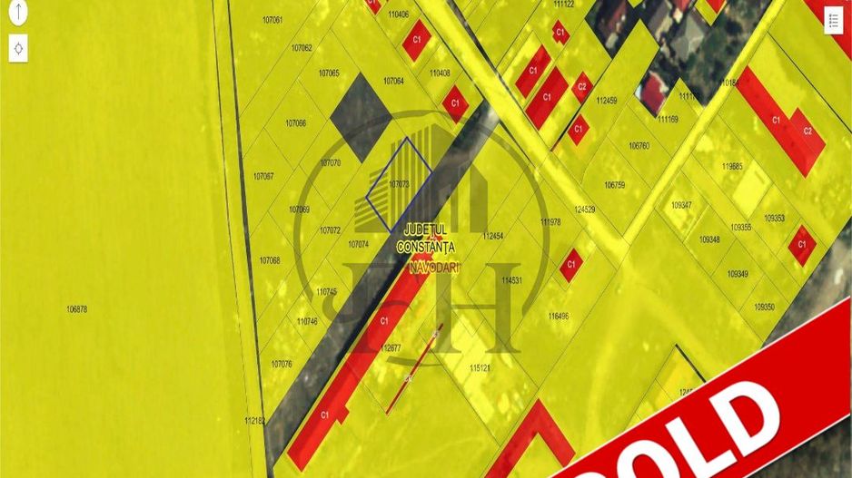 SOLD/ VANDUT - Teren intravilan de vânzare Năvodari, Constanța - Poză 1
