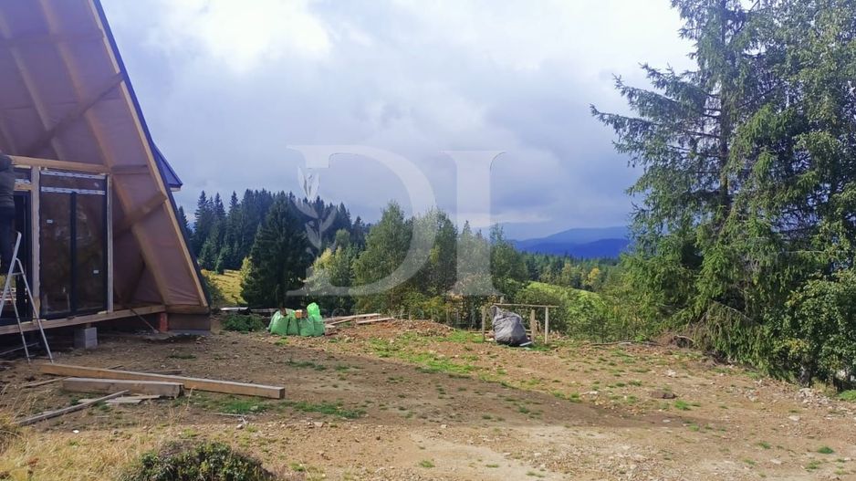 Cabana tip A frame si teren 1000 mp de vanzare / Marisel . Cluj - Poză 18