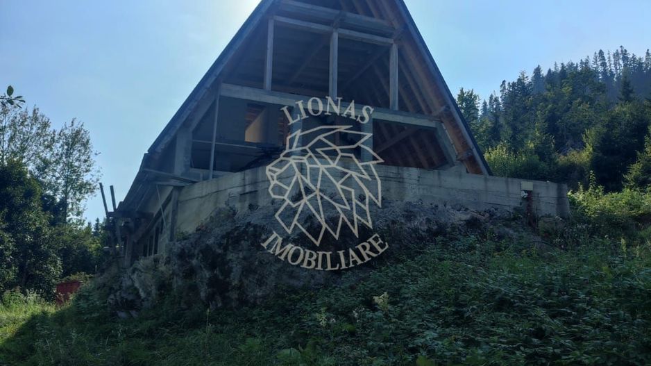 Cabana Finisata 160 mp -teren 4100 mp-Panorama spre Lac Colibita - Poză 9