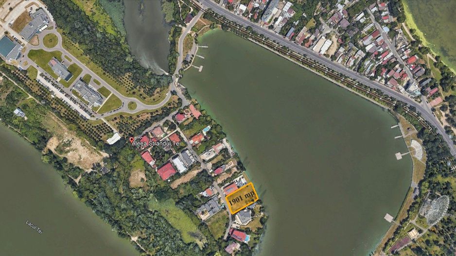 Teren de Vanzare | malul lacului TEI | Proiect Autorizat - Poză 1