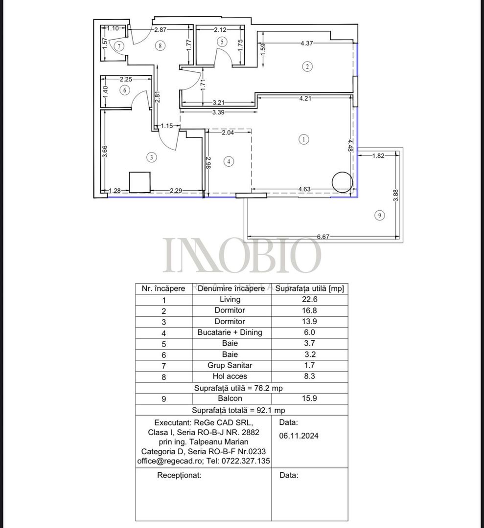 Apartament 3 Camere | Loc de Parcare | Boxa | Up-Site - Poză 22