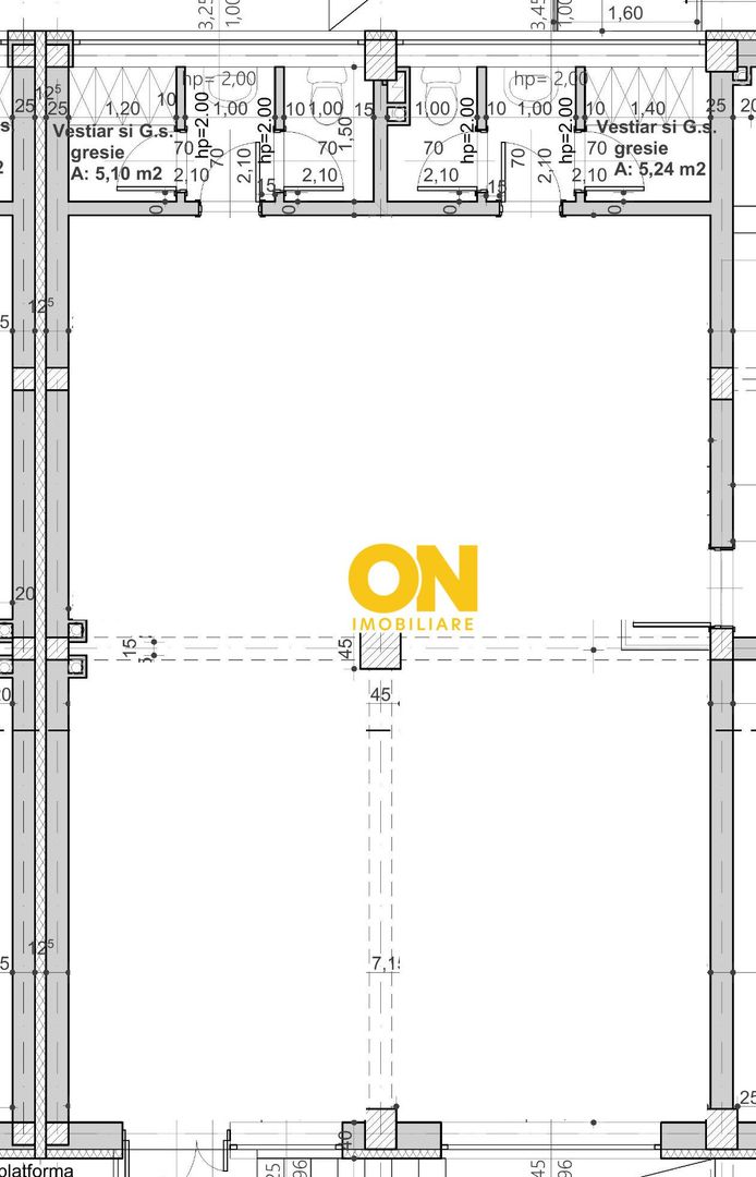 Spatiu nou de birouri, 82 mp, + boxa 17 mp, zona Centru - Poză 3