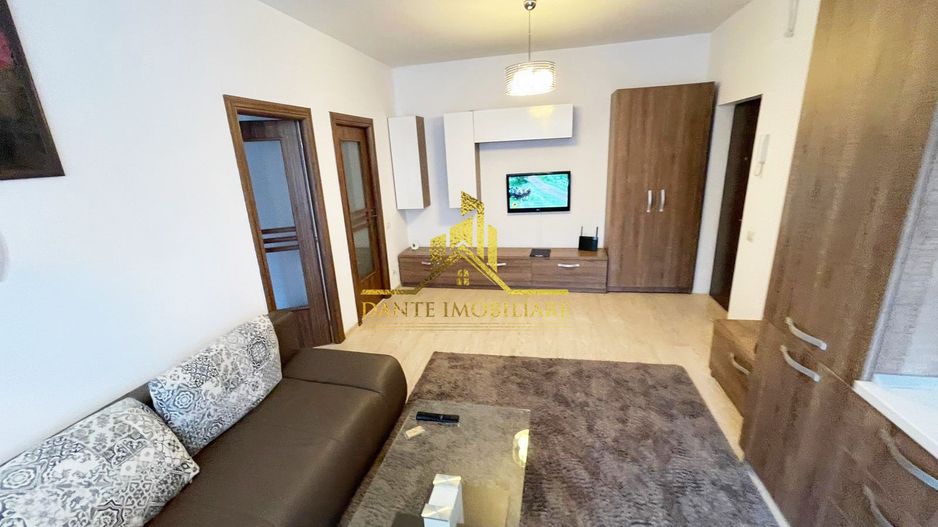 2 camere, semidecomandat, mobilat modern, bloc nou, balcon, Centru - Poză 10
