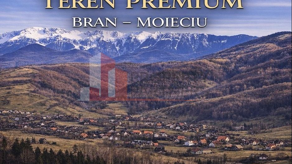 Teren Bran | 3.520 mp | Vedere Bucegi & Castelul Bran - Poză 1