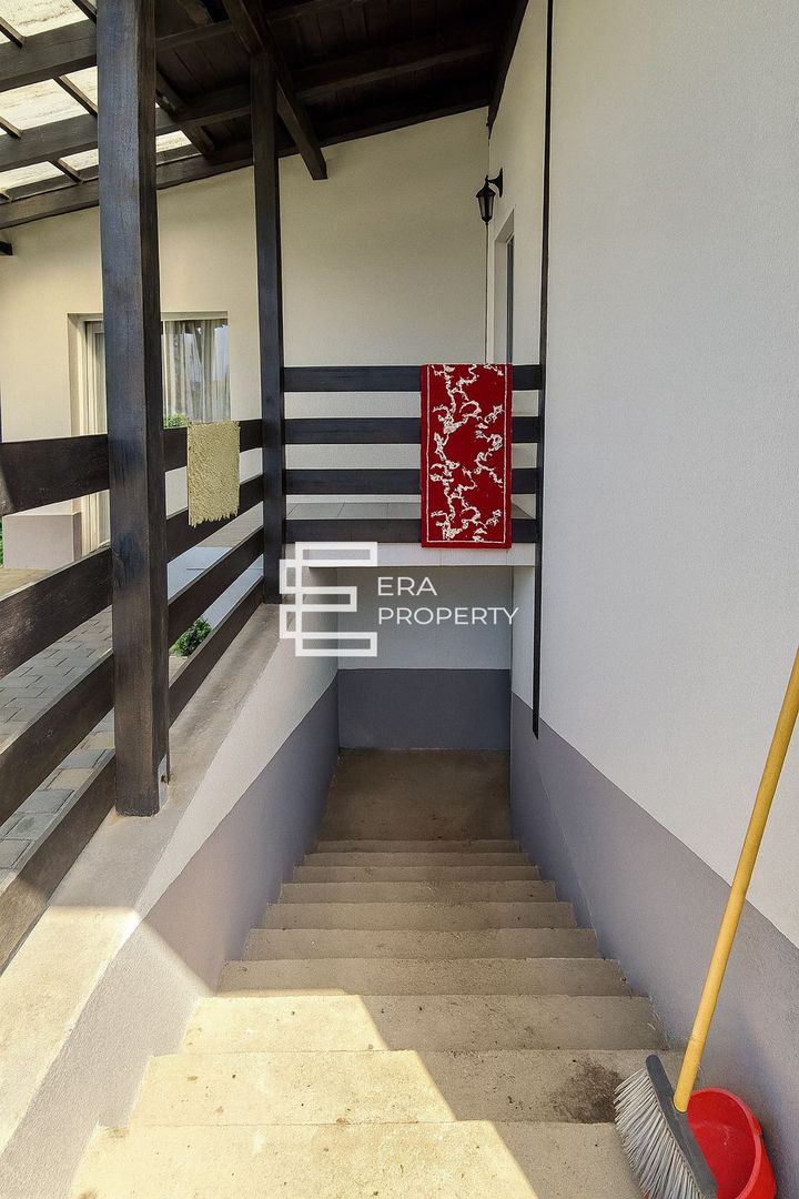 Casă eficientă energetic, 150 mp, teren 460 mp, pivnita -Cristian – - Poză 13