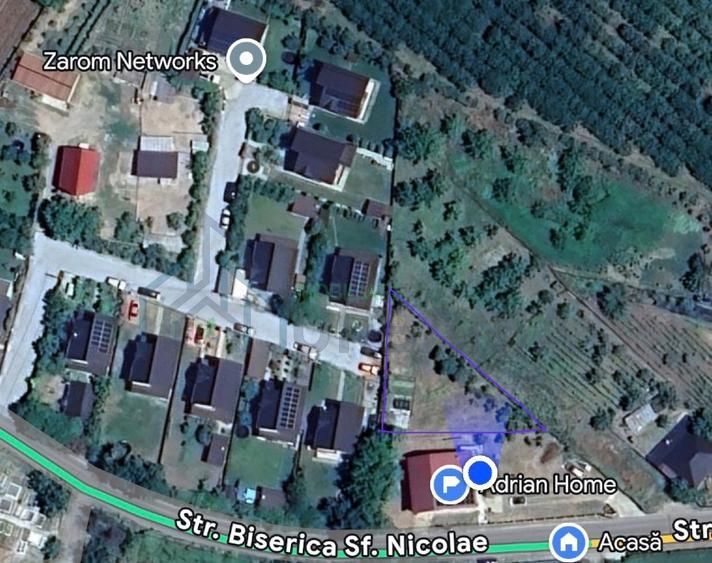 Teren intravilan 585 mp de vânzare în Miroslava, zona Str. Biserica Sfântul Neculai - Poză 4