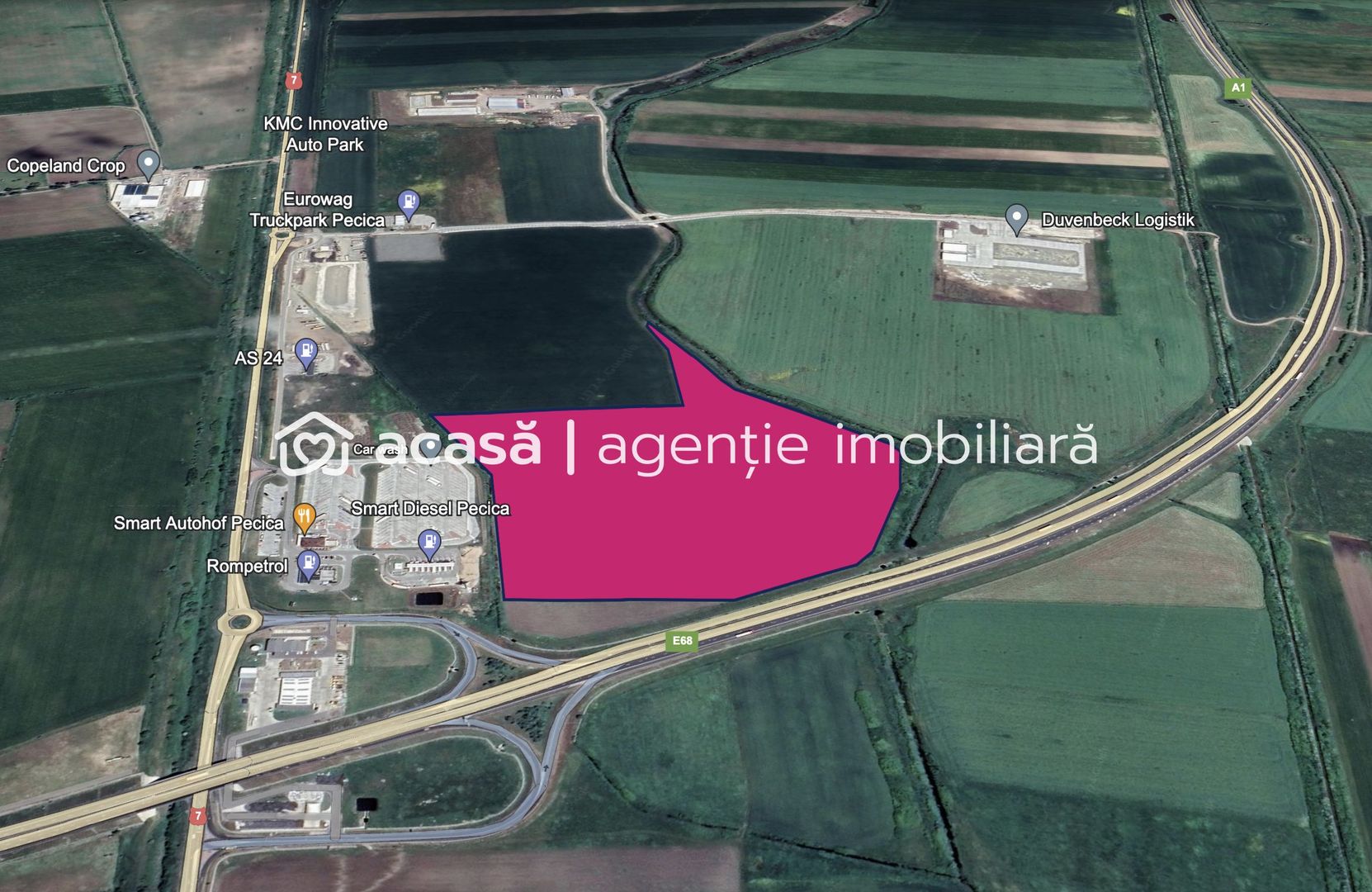 Investiție strategică: Teren cu PUZ pentru un parc logistic - Poză 4