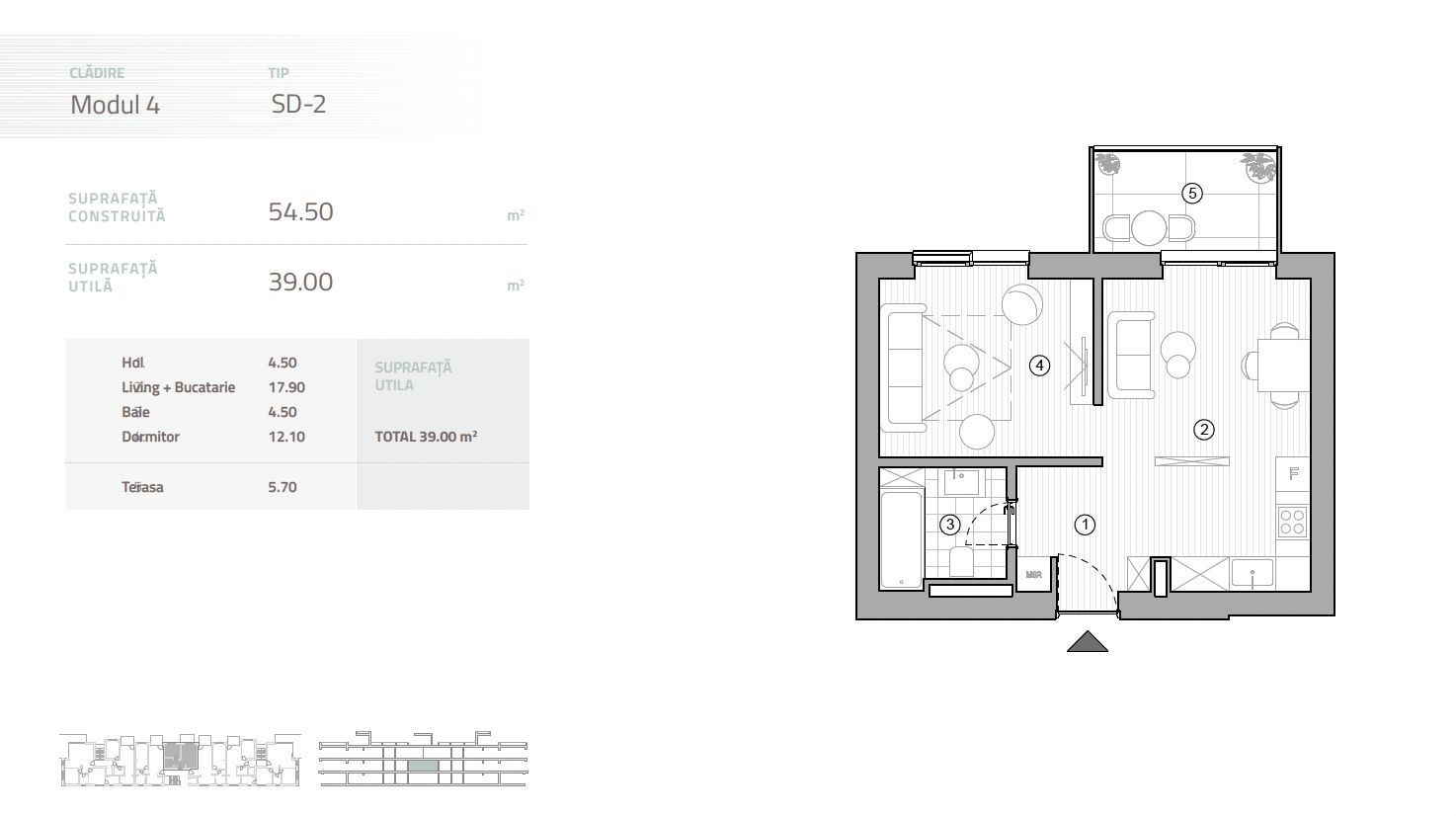 Studio Dublu | Proiect Nou | Gated-Community | Pipera - Schiță 4