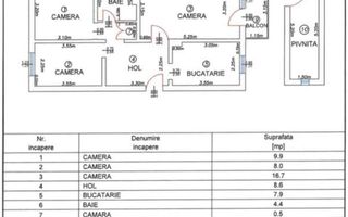 Apartament 3 camere I Valea Aurie I 2 Balcoane I Pivniță - Poză 2