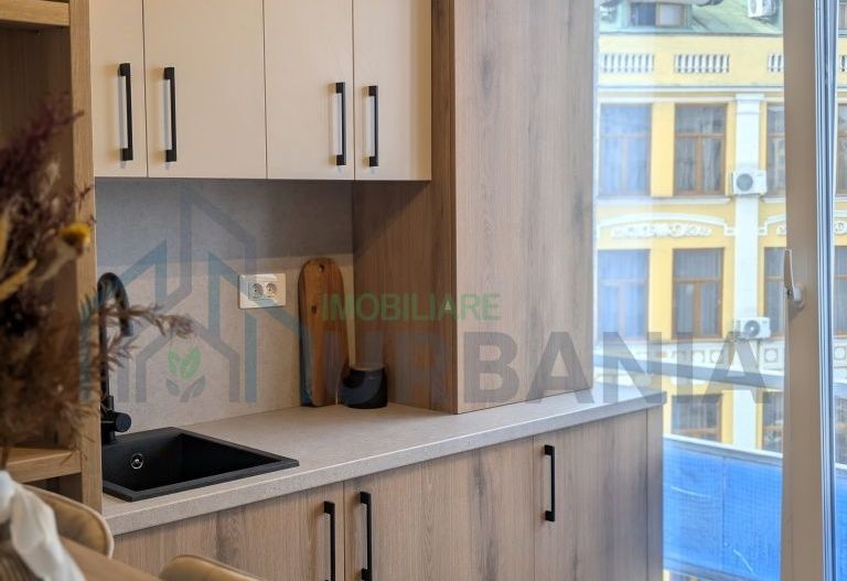 Apartament luxury 2 camere, prima închiriere, Piața Unirii – vedere pietonalul Lăpușneanu - Poză 3