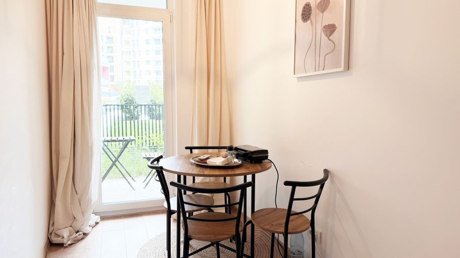 Apartament 1 cameră de vanzare Timișoara – Vivalia Grand, terasa - Poză 3