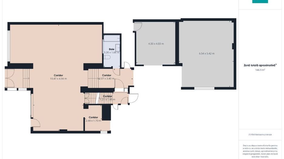 Spațiu comercial vitrat-central ARAD 250 mp utili - Poză 9