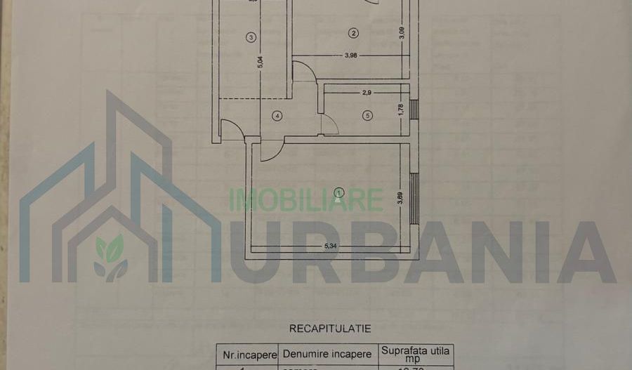 Apartament 2 camere decomandat cu mansarda locuibila, zona Hlincea, bloc 2017 - Poză 4