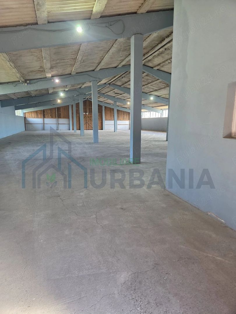 Hală de 800 mp pentru închiriere în Tg. Frumos, strada Cucuteni - Poză 1