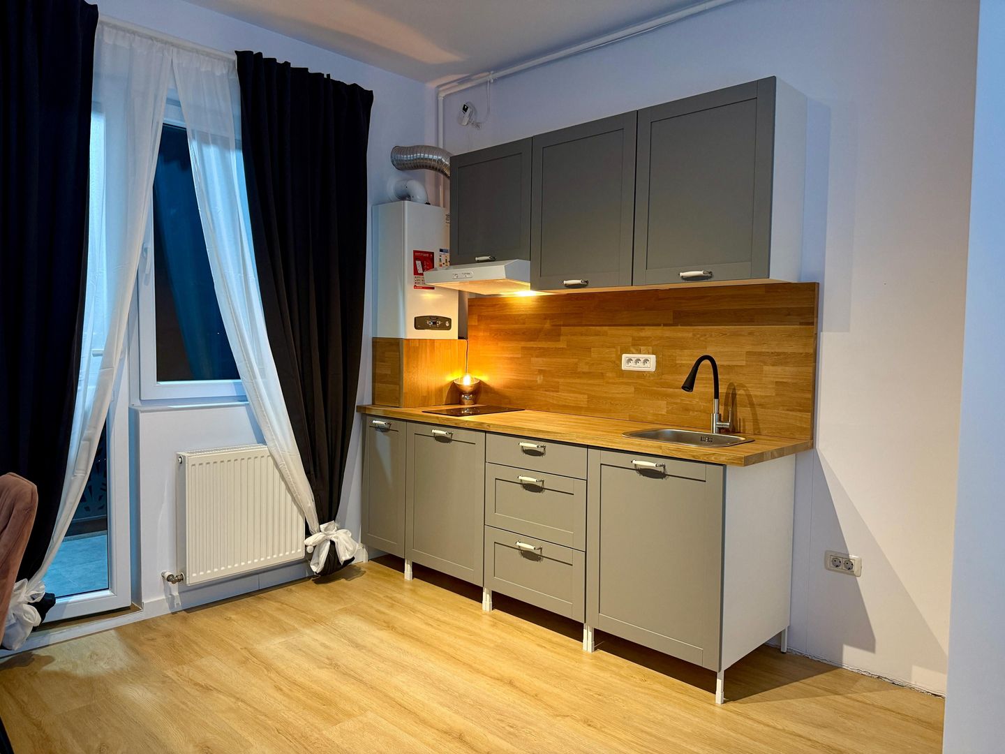 AP. 2 CAMERE STEJARULUI, LOC PARCARE, BLOC NOU, CENTRALA TERMICA - Poză 6