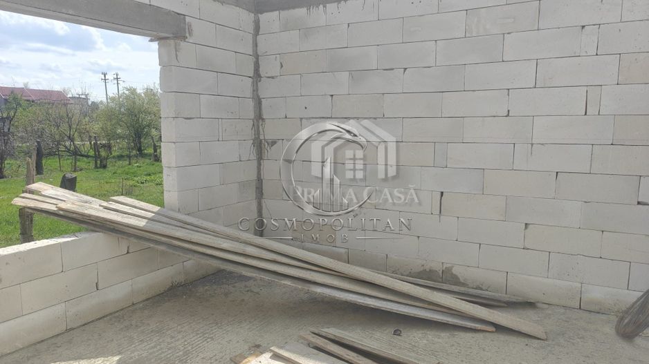Casa in constructie si teren in Vernesti BZ SC=150mp teren=509mp d=20m - Poză 17