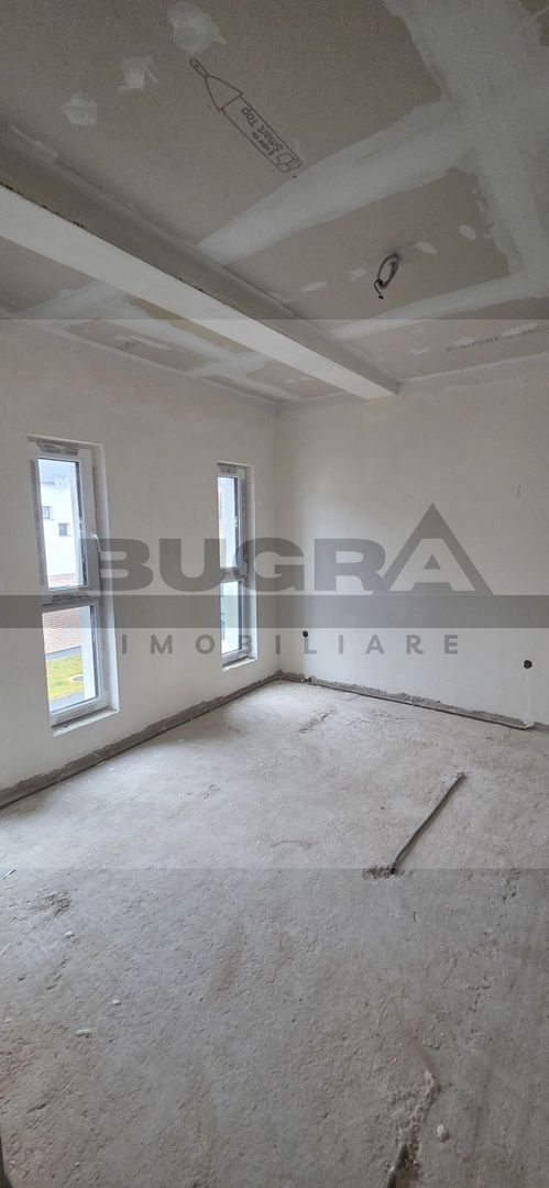 Casa finalizata 2025 de 108mp, 2 parcari, gradina, zona Terra - Poză 3