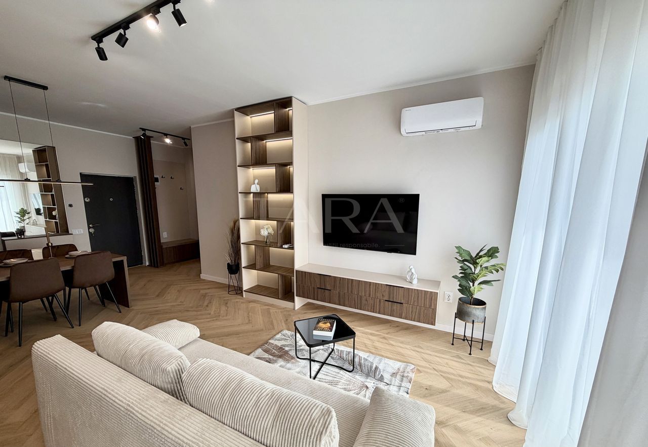 Apartament premium 2 camere, dressing, balcon, parcare subterana. - Poză 4