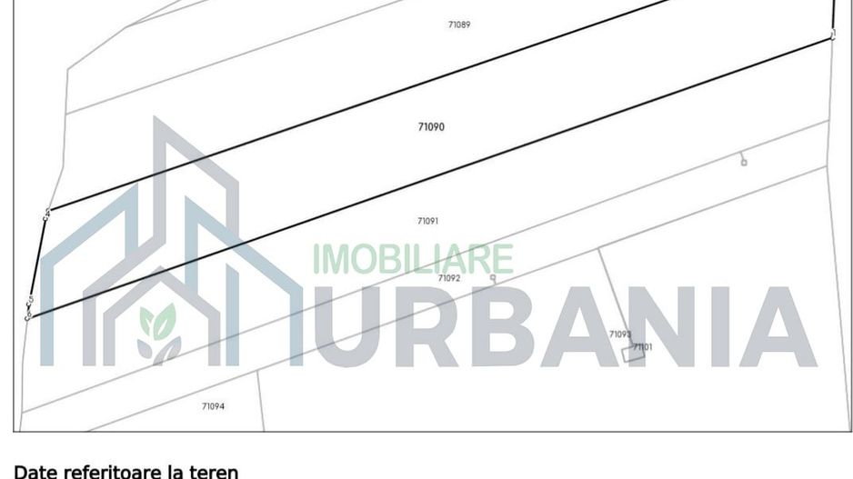 Teren intravilan 4.000 mp în sat Curături, comuna Ciurea - Poză 1