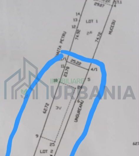 Teren intravilan în satul Chiperești, Iași – 3.067 mp, deschidere 19 m, utilități la limită - Poză 3