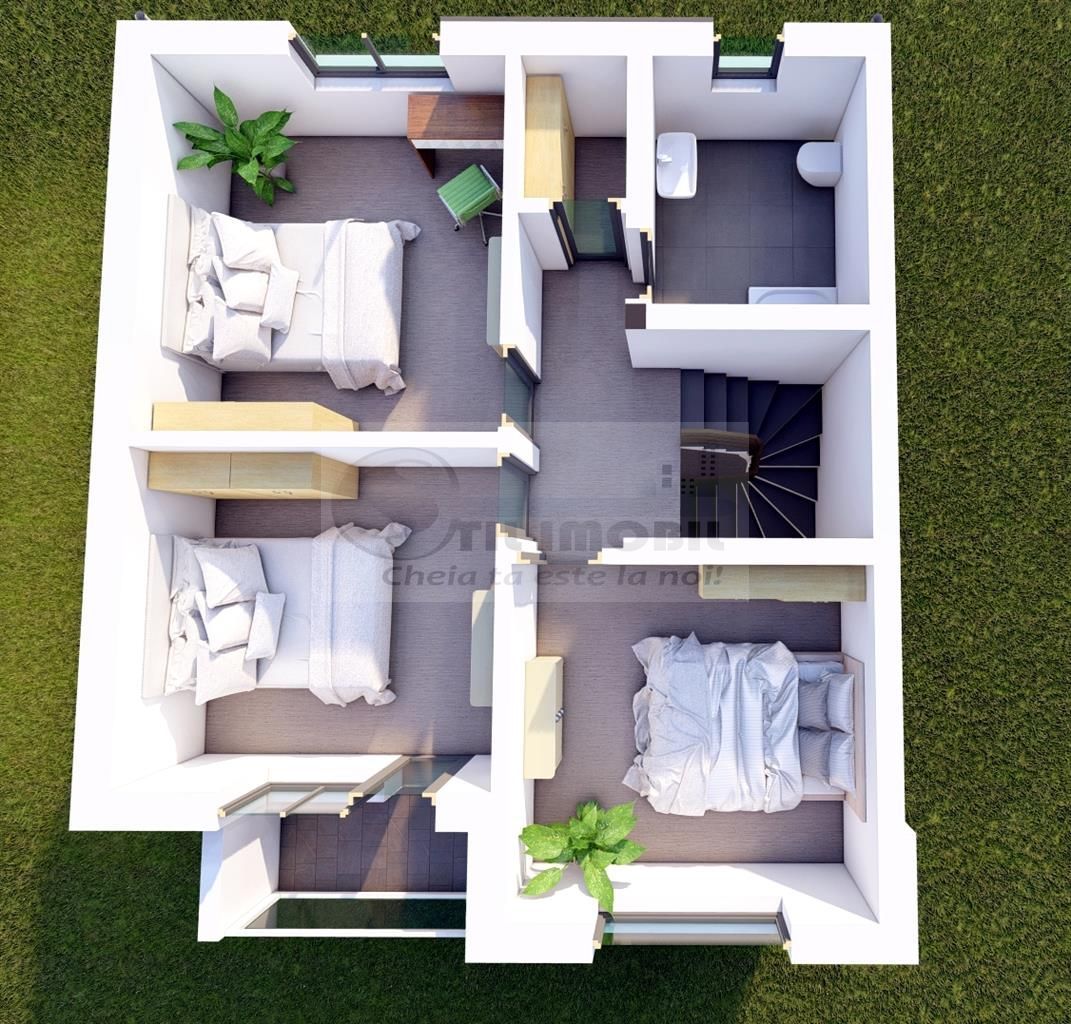 Vila Duplex - Popas Pacurari - Intabulat - Mutare imediata! - Poză 16