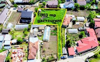 Teren construibil la intrare in comuna Berceni - Poză 2