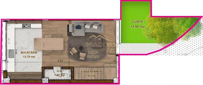 Apartament de vanzare 3 camere*** Domenii - Poză 26