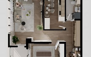 Apartament 2 camere  - Calea Surii Mici, Sibiu - Poză 14