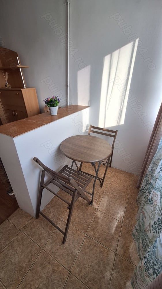 Garsonieră modernă, mobilată complet, metrou Titan 3 min, balcon - Poză 7
